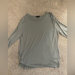 Women's Top with Cut-Out Sleeves